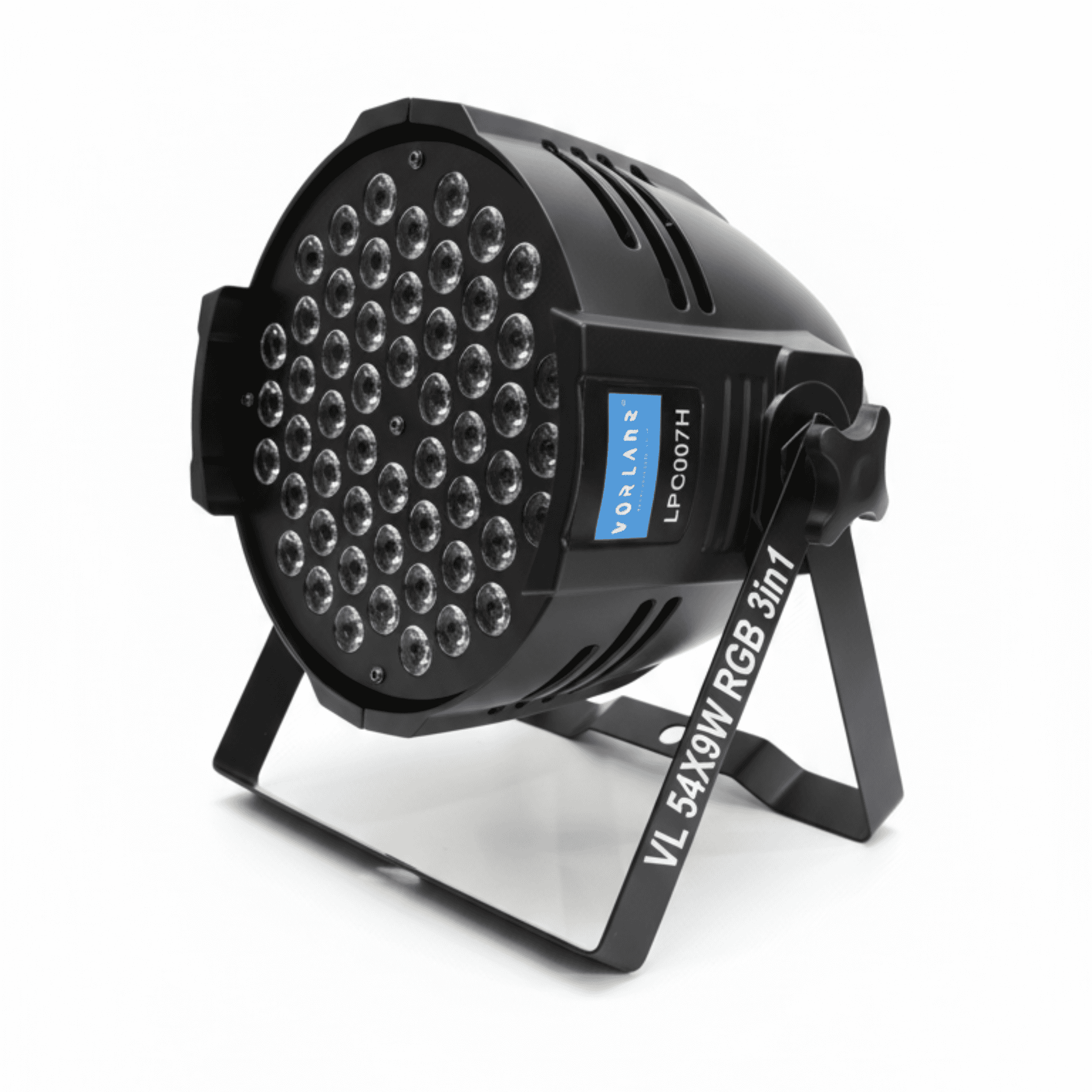 Showcase of professional lighting and fog equipment